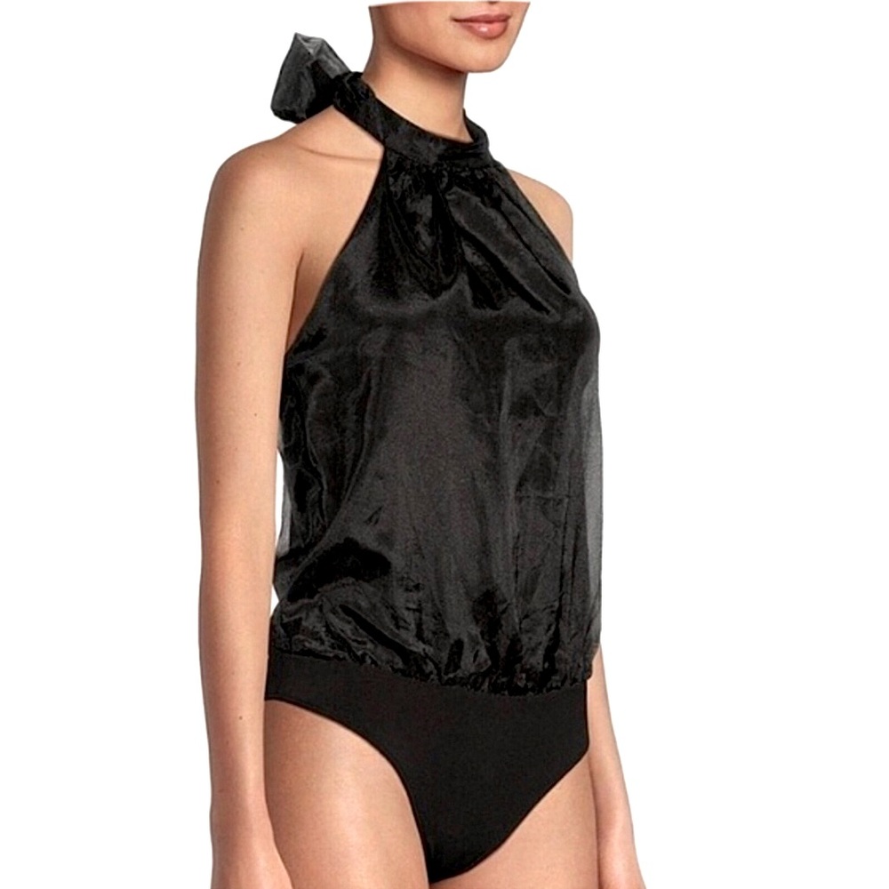 Thirty/Thirty LA Halter Organza Bodysuit